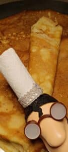 La Gwen Vidik adore cuisiner ses crêpes sur sa billig.
